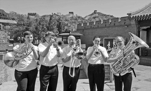 Members of the Philadelphia Symphony Orchestra. [Photo: Courtesy of Luo Xiaoguang]