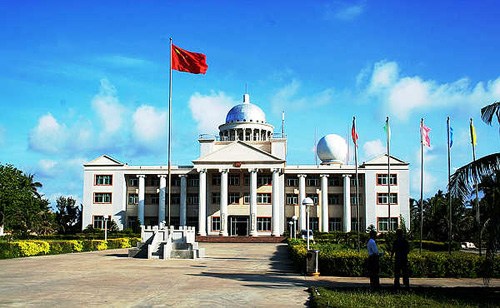 (Figure 8: The Office for Xisha, Nansha and Zhongsha Islands Affairs on the Yongxing Island)