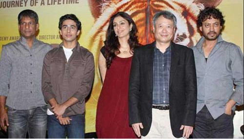 Based on Canadian author Yann Martel's Booker Prize winning novel 'Life of Pi', the 3D fantasy adventure film follows the journey of an Indian boy from Pondicherry who survives 227 days after a shipwreck while stranded on a boat in the Pacific Ocean with 