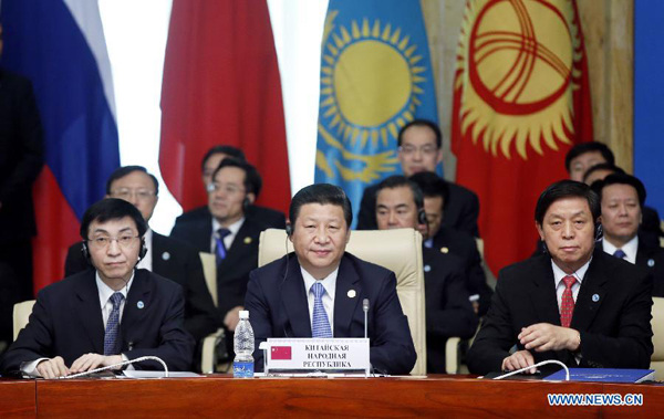 Chinese president raises proposal on SCO cooperation