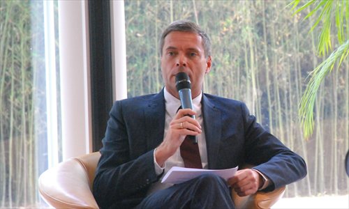 German Ambassador to China Michael Clauss. (Photo: GT/Chen Yang)