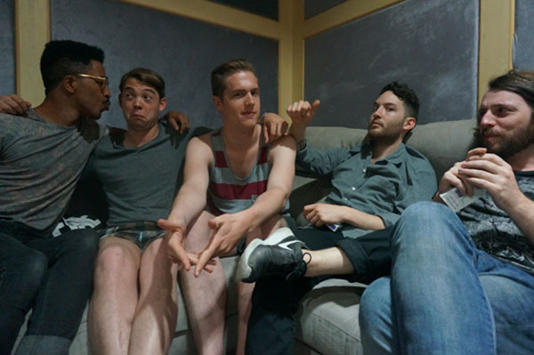 Clarens and Juveniles at a studio. (Photo: Chinadaily.com.cn/Ruan Fan) Clarens and Juveniles at a studio. (Photo: Chinadaily.com.cn/Ruan Fan)