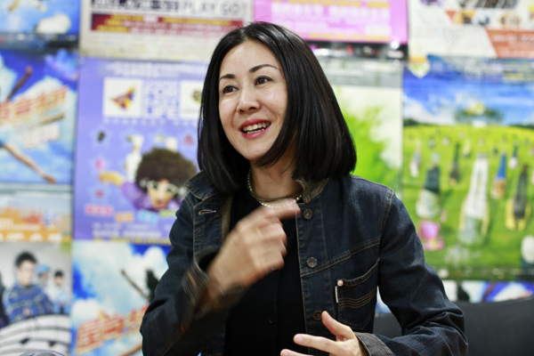 Scarlett Li, CEO of Zebra Media. (Photo/China Daily) Scarlett Li, CEO of Zebra Media. (Photo/China Daily)
