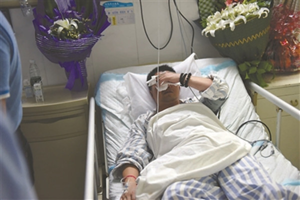 Zhang Hui, survivor (Photo/Xinhua) Zhang Hui, survivor (Photo/Xinhua)