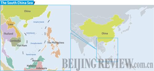 According to China's Ministry of Foreign Affairs, more than 40 of the Nansha Islands in the South China Sea are occupied by other countries: Viet Nam occupies 29, the Philippines eight, and sovereignty over the remainder of the occupied islands has been claimed by Brunei, Indonesia and Malaysia. According to China's Ministry of Foreign Affairs, more than 40 of the Nansha Islands in the South China Sea are occupied by other countries: Viet Nam occupies 29, the Philippines eight, and sovereignty over the remainder of the occupied islands has been claimed by Brunei, Indonesia and Malaysia.