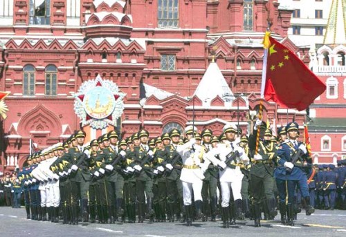 China unveils plans for Victory Day parade Chinese servicemen march during a rehearsal for the Victory Day parade in Red Square in Moscow, Russian May 7, 2015. (Photo/Xinhua) China unveils plans for Victory Day parade Chinese servicemen march during a rehearsal for the Victory Day parade in Red Square in Moscow, Russian May 7, 2015. (Photo/Xinhua)