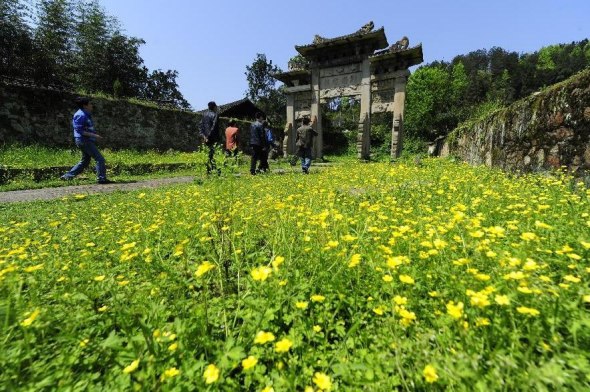 File photo taken on April 21, 2012 shows Tangya Tusi site in central China's Hubei Province.(Photo: Xinhua/Hao Tongqian) File photo taken on April 21, 2012 shows Tangya Tusi site in central China's Hubei Province.(Photo: Xinhua/Hao Tongqian)