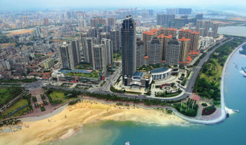The port city of Zhanjiang is aiming to improve residents' quality of life, its economy and entrepreneurship through a new development plan. (Photo/China Daily) The port city of Zhanjiang is aiming to improve residents' quality of life, its economy and entrepreneurship through a new development plan. (Photo/China Daily)