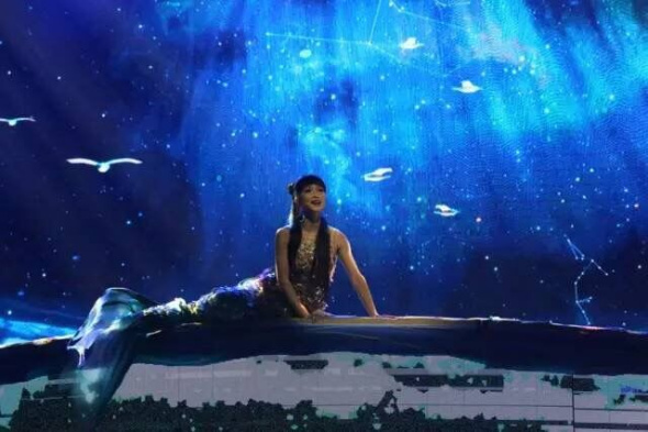 China Children's Theater Festival kicks off with East Sea Mermaid, a moving play about kindness, perseverance and hope. (Photo/CNTV) China Children's Theater Festival kicks off with East Sea Mermaid, a moving play about kindness, perseverance and hope. (Photo/CNTV)