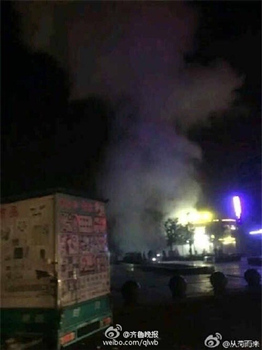 An explosion in a park in east China's Shandong Province Monday night left two dead and 24 others injured, with three in critical condition. An explosion in a park in east China's Shandong Province Monday night left two dead and 24 others injured, with three in critical condition.