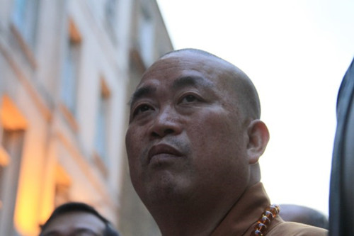Shi Yongxin, Shaolin Temple's abbot (File photo) Shi Yongxin, Shaolin Temple's abbot (File photo)