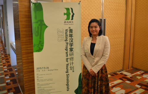 Thai Sinologist Panthipa Asavatheputhai in Beijing, July 7, 2015. (Photo by Jiang Wanjuan/chinadaily.com.cn) Thai Sinologist Panthipa Asavatheputhai in Beijing, July 7, 2015. (Photo by Jiang Wanjuan/chinadaily.com.cn)