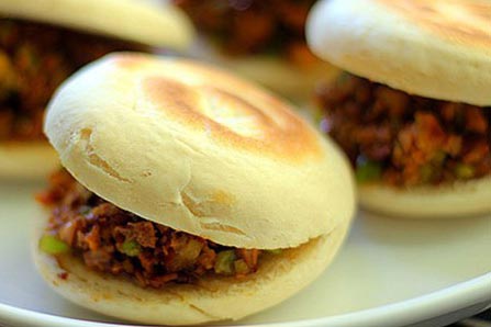 Rou jia mo. (Photo provided to China Daily) Rou jia mo. (Photo provided to China Daily)
