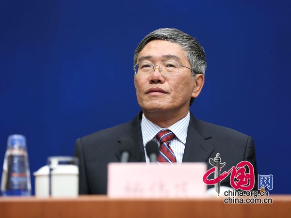 Yang Weimin outlined a reform plan on monitoring of ecological progress in Beijing on Thursday. (Photo/china.org.cn) Yang Weimin outlined a reform plan on monitoring of ecological progress in Beijing on Thursday. (Photo/china.org.cn)