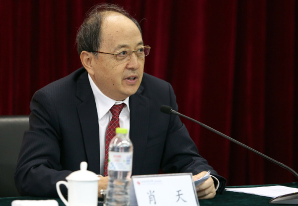 File photo of Xiao Tian.  (Photo/Xinhua)