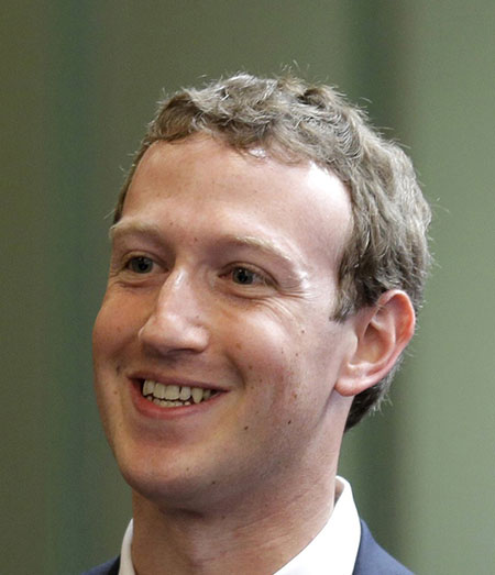 Xi greets Facebook founder Mark Zuckerberg (Photo/China Daily) Xi greets Facebook founder Mark Zuckerberg (Photo/China Daily)