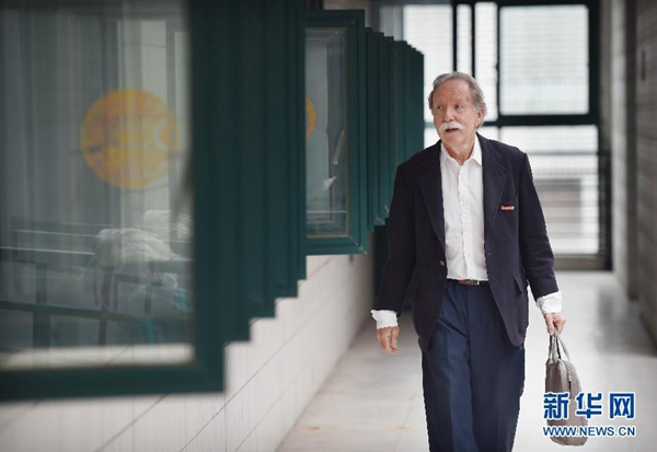 Professor Manzo. (Photo/Xinhua) Professor Manzo. (Photo/Xinhua)