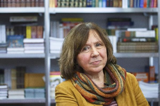 Svetlana Alexievich (Photo: Xinhua/Reuters) Svetlana Alexievich (Photo: Xinhua/Reuters)