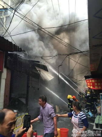 An explosion ripped through a restaurant in east China's Anhui Province. (Photo/Sina Weibo) An explosion ripped through a restaurant in east China's Anhui Province. (Photo/Sina Weibo)