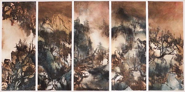An artwork by Li Yan. (Photo provided to China Daily) An artwork by Li Yan. (Photo provided to China Daily)