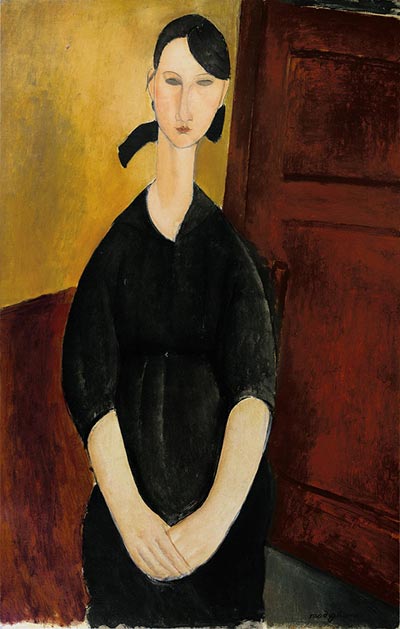 Amedeo Modigliani, Portrait of Paulette Jourdain ($42 million). (Photo provided to China Daily) Amedeo Modigliani, Portrait of Paulette Jourdain ($42 million). (Photo provided to China Daily)