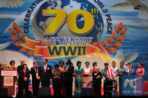 Grand opening ceremony held for Diversity and World Peace event in Houston, the United States, Nov.8, 2015. (Photo: Xinhua/Zhang Yongxing) Grand opening ceremony held for Diversity and World Peace event in Houston, the United States, Nov.8, 2015. (Photo: Xinhua/Zhang Yongxing)