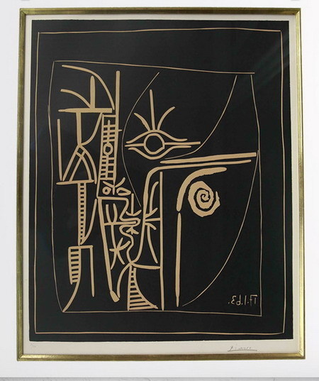 Visage by Pablo Picasso (Photo/taobao.com) Visage by Pablo Picasso (Photo/taobao.com)
