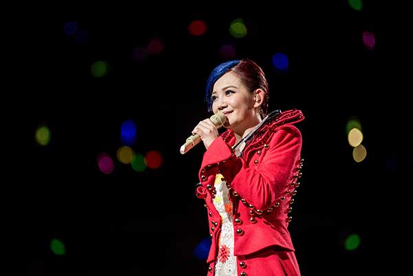 Fish Leong is one of the most popular Malaysian singers in China.(Photo provided to China Daily) Fish Leong is one of the most popular Malaysian singers in China.(Photo provided to China Daily)