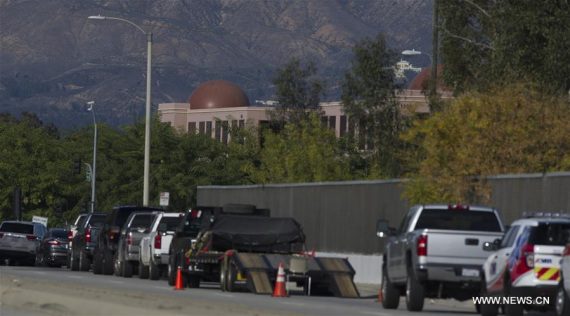 Photo taken on Dec. 2, 2015 shows the Inland Regional Center where a shooting occured in San Bernardino City of Southern California, the United States. (Photo: Xinhua/Yang Lei) Photo taken on Dec. 2, 2015 shows the Inland Regional Center where a shooting occured in San Bernardino City of Southern California, the United States. (Photo: Xinhua/Yang Lei)