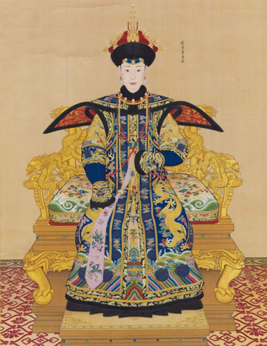 A Large Imperial Portrait of Consort Chunhui by Giuseppe Castiglione. (Photo/Sotheby's) A Large Imperial Portrait of Consort Chunhui by Giuseppe Castiglione. (Photo/Sotheby's)