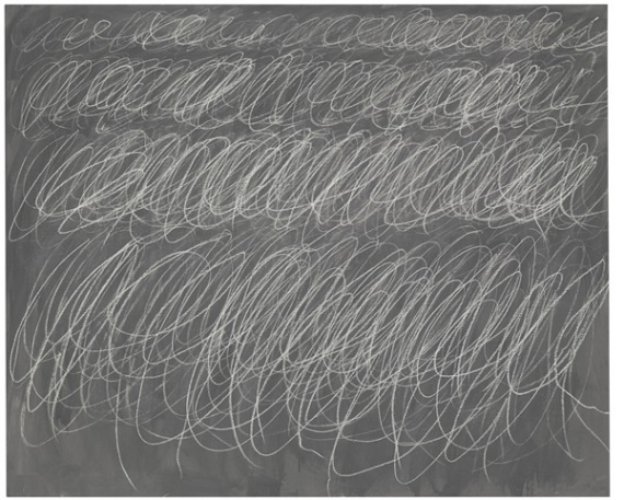Cy Twombly, Untitled (1970). Courtesy Christie's. Cy Twombly, Untitled (1970). Courtesy Christie's.