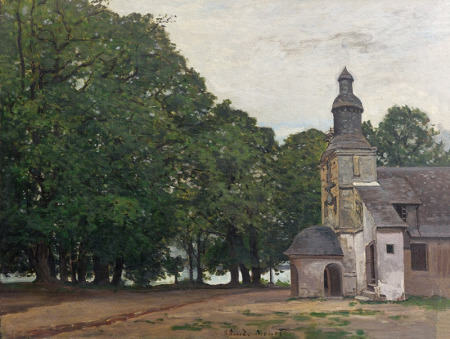 File photo of Monet's The Chapel of Our Lady of Grace at Honfleur. File photo of Monet's The Chapel of Our Lady of Grace at Honfleur.