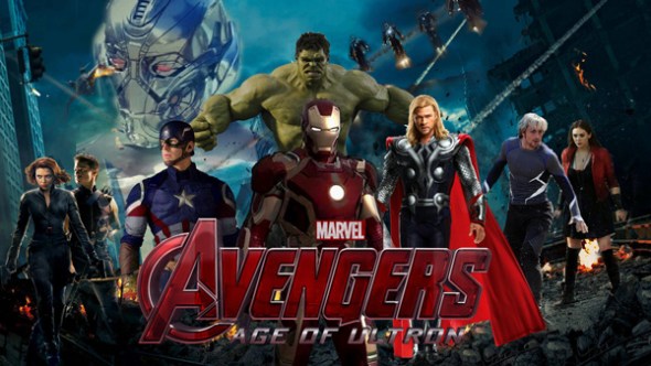A post of Avengers: Age of Ultron. (Photo/CNTV) A post of Avengers: Age of Ultron. (Photo/CNTV)