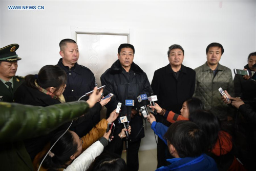 A press conference is held by the government of Helan County near the bus fire site in Yinchuan, capital of northwest China's Ningxia Hui Autnomous Region, Jan. 5, 2016. (Photo: Xinhua/Li Ran) A press conference is held by the government of Helan County near the bus fire site in Yinchuan, capital of northwest China's Ningxia Hui Autnomous Region, Jan. 5, 2016. (Photo: Xinhua/Li Ran)