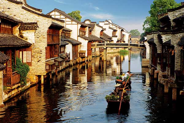 The water town of Wuzhen will hold the first International Contemporary Art Exhibition from March 27. (Photo provided to China Daily) The water town of Wuzhen will hold the first International Contemporary Art Exhibition from March 27. (Photo provided to China Daily)