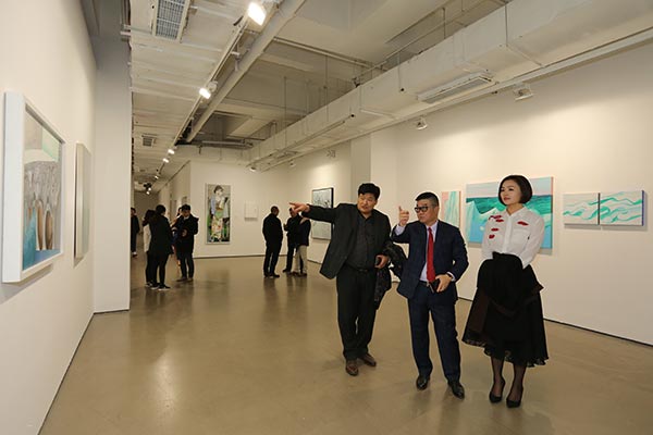 Wall Power - Wallpost Artist Exhibition will go until Jan 17. (Photo provided to China Daily) Wall Power - Wallpost Artist Exhibition will go until Jan 17. (Photo provided to China Daily)