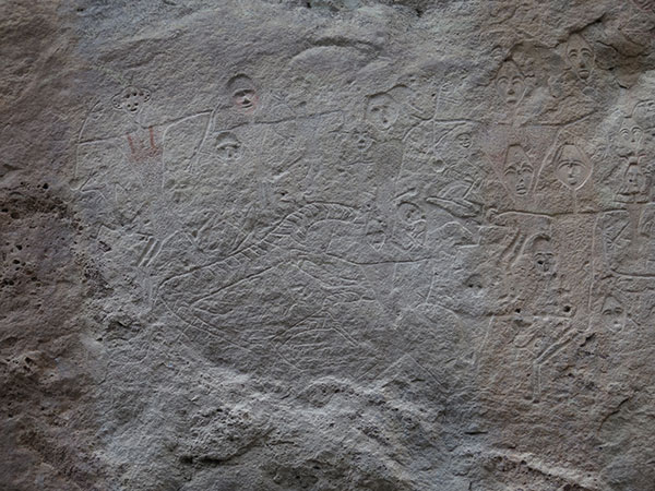 Rock art. (Photo:China Daily/Cui Jia) Rock art. (Photo:China Daily/Cui Jia)