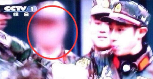 Wong Hei's appearances are blurred in the latest episode of reality show The Infinite Challenge aired Sunday on China Central Television (CCTV).(Photo/Weibo) Wong Hei's appearances are blurred in the latest episode of reality show The Infinite Challenge aired Sunday on China Central Television (CCTV).(Photo/Weibo)