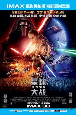 Poster of Star Wars: The Force Awakens. Poster of Star Wars: The Force Awakens.