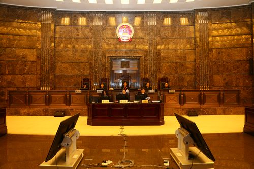 The Supreme People's Court holds a public hearing over the environmental public interest case on the afternoon of Jan 21, 2016. (Photo provided by the Supreme People's Court) The Supreme People's Court holds a public hearing over the environmental public interest case on the afternoon of Jan 21, 2016. (Photo provided by the Supreme People's Court)