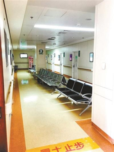 Photo taken inside the hospital (Photo/Beijing Youth Daily) Photo taken inside the hospital (Photo/Beijing Youth Daily)