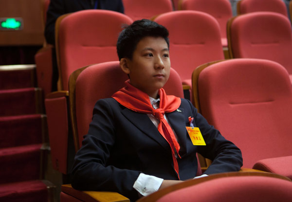 Liu Bo attends a session of the political advisory body in Shenzhen. (Huo Jianbin / for China Daily) Liu Bo attends a session of the political advisory body in Shenzhen. (Huo Jianbin / for China Daily)