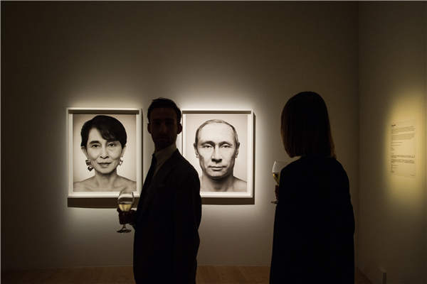 Chinese artist Zhang Wei's photos, titled Artificial Theater - The Leader. (Lim Yaohui / Provided To China Daily) Chinese artist Zhang Wei's photos, titled Artificial Theater - The Leader. (Lim Yaohui / Provided To China Daily)