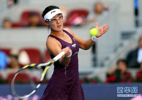 Chinese elite player Zheng Saisai (Xinhuanet file photo) Chinese elite player Zheng Saisai (Xinhuanet file photo)