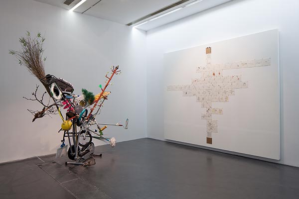 The show, titled Trace of Existence, is now running at the Ullens Center for Contemporary Art in Beijing. (Photo provided to China Daily)