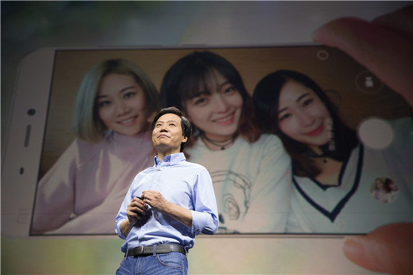 Lei Jun, CEO of the Beijing-based Xiaomi Corp, at the launch of Mi 5 smarthphone. (Photo: China Daily/Zhang Jin) Lei Jun, CEO of the Beijing-based Xiaomi Corp, at the launch of Mi 5 smarthphone. (Photo: China Daily/Zhang Jin)