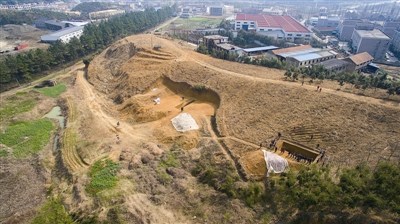 Aerial photo of the water project. (Photo/Hangzhou Daily) Aerial photo of the water project. (Photo/Hangzhou Daily)