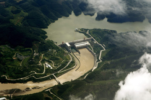 The Jinghong Hydropower Station will increase water discharges to ease effects of a regional drought. (Photo by Yang Zheng/China Daily) The Jinghong Hydropower Station will increase water discharges to ease effects of a regional drought. (Photo by Yang Zheng/China Daily)