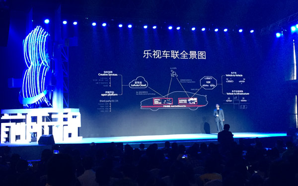 Ding Lei, head of LeEco's car development arm, delivers a keynote speech at a press conference on March 16, 2016 in Beijing. (Photo/chinadaily.com.cn/Liu Zheng) Ding Lei, head of LeEco's car development arm, delivers a keynote speech at a press conference on March 16, 2016 in Beijing. (Photo/chinadaily.com.cn/Liu Zheng)