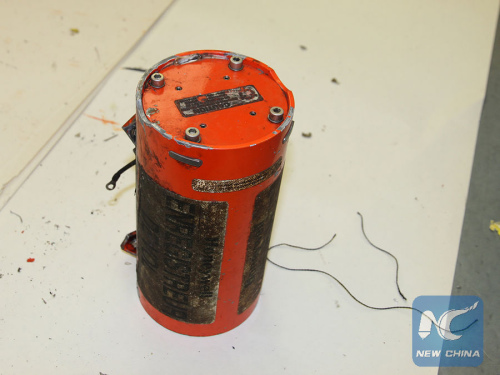 Flight recorder of the Boeing 737-800 that crashed early Saturday morning at the Rostov-on-Don airport, that killed all 62 people on board. (Photo of the Interstate Aviation Committee) Flight recorder of the Boeing 737-800 that crashed early Saturday morning at the Rostov-on-Don airport, that killed all 62 people on board. (Photo of the Interstate Aviation Committee)